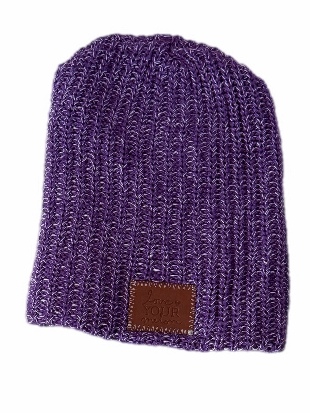 Love Your Melon Purple Beanie - Picture 3 of 5